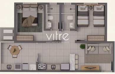 Imagem 3: Apartamento à venda no bairro Tibery em Uberlândia