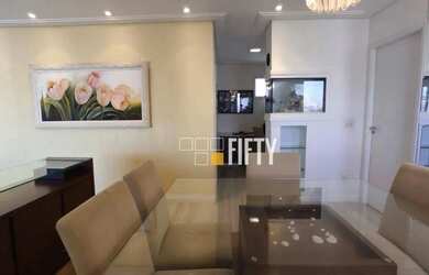 Imagem 7: Apartamento com 3 dormitórios para alugar, 121 m² por R$ 9.514,43/mês - Granja Julieta - S