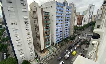 Imagem 4: Amplo e arejado apartamento de 2 dorms a venda apenas 1 quadra da praia no Gonzaga em Sant
