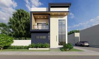 Imagem: Casa de esquina no condomínio Garden com