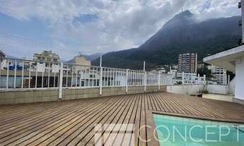 Imagem 6: Cobertua com 4 quartos na Lagoa - Vista Espetacular