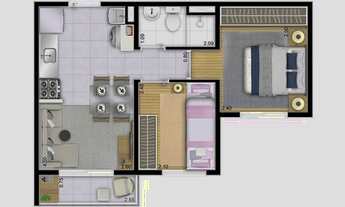 Imagem 2: Apartamento Barra Funda, 2 dormitórios