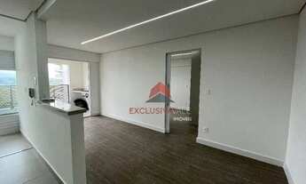 Imagem 2: Apartamento com 1 dormitório para alugar, 42 m² por R$ 3.950,00/mês - Jardim Aquarius - Sã