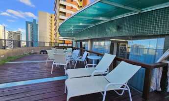 Imagem 4: Ampla Cobertura C/ 374M² mobiliada em Manaíra c/ 4 quartos com vista frontal do mar