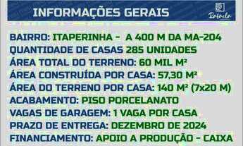 Imagem 5: Condomínio de casas próximo ao Aracagy- últimas unidades