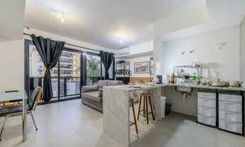 Imagem: Studio com 37m², totalmente mobiliado