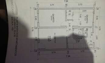 Imagem 3: Apartamento 2Q, Sala, Cozinha e 1 banheiro