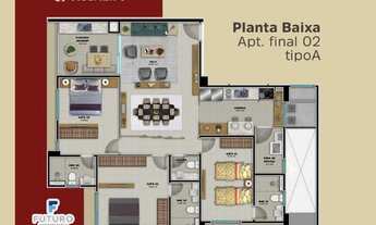 Imagem 4: Lançamento em Lagoa Nova I Apartamento 3 suítes com 110 m² - Resd. Rosália