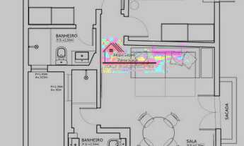 Imagem 3: Ótimo Apartamento 70m2 localizado na R. Visc. de Silva, BOTAFOGO