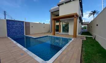 Imagem 3: Pronta Para Morar / Casa com 3 Suítes + Escritório + Área Gourmet / Piscina / Resi Cachoei