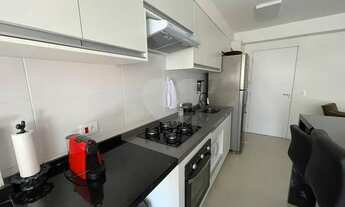 Imagem 5: Apartamento totalmente mobiliado, com quarenta metros quadrados, dois dormitórios e uma va