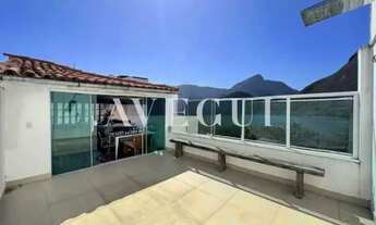 Imagem 2: Cobertura Duplex, 230M², 2 Quartos, suíte, vaga na garagem e Vista Lagoa e Cristo Redentor