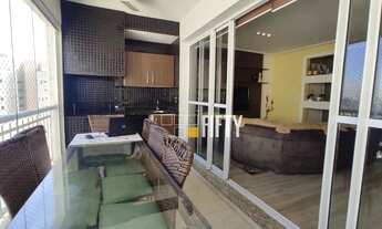 Imagem 3: Apartamento com 3 dormitórios para alugar, 121 m² por R$ 9.514,43/mês - Granja Julieta - S