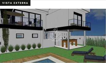 Imagem 2: Casa com 3 dormitórios à venda, 214 m² por R$ 1.300.000,00 - Loteamento Terras da Fazenda