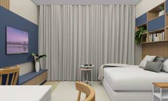 Imagem: Stúdio na Bela Vista-34 m² com projeto