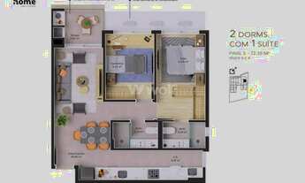 Imagem 2: APART 2 QRTS - SUÍTE - VAGA - HOBBY BOX