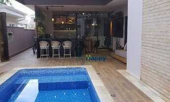 Imagem 2: Casa com 3 dormitórios suítes à venda, 192 m² por R$ 1.500.000 - Condomínio Terras do Canc