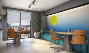 Imagem: Higienópolis Studio com 24 metros quadrados