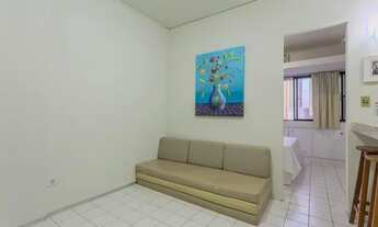 Imagem: Flat 105, aluguel, mobiliado, tem 34 m²
