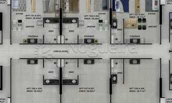 Imagem 7: Flat para venda tem 40 metros quadrados com 1 quarto em Boa Vista - Recife - PE