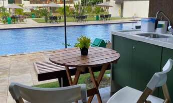 Imagem: Apartamento térreo frente piscina/2 quartos/