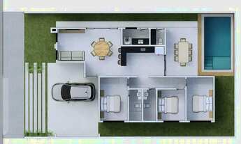 Imagem 3: Casa em fase final de acabamento Condomínio Maluí( Aceito troca em imovel de menor valor