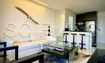 Imagem 4: Residencial Parque Jockey, flat disponível para locação contendo 57m², 1 dormitório e 1 va