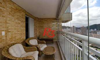 Imagem 4: Apartamento à venda, 131 m² por R$ 1.830.000,00 - Gonzaga - Santos/SP