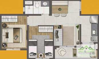 Imagem 7: Apartamento com 2 dormitórios à venda, 34 m² por R$ 269.000,00 - Butantã - São Paulo/SP