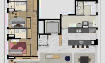 Imagem 4: Cobertura duplex para venda tem 237 metros quadrados com 4 quartos em Itaim Bibi - São Pau