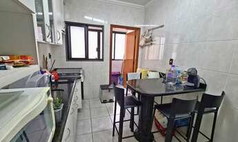 Imagem 3: Apartamento dois dormitorios,sendo um suíte mobiliado em Canto do Forte Praia Grande