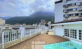 Imagem 4: Cobertua com 4 quartos na Lagoa - Vista Espetacular