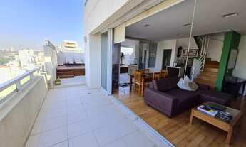 Imagem 2: Linda cobertura, planta semelhante a um sobrado, vista panorâmica