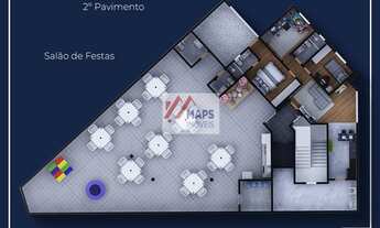 Imagem 6: Área Privativa com três quartos, suíte e duas vagas de garagem no bairro Manacás - Belo Ho