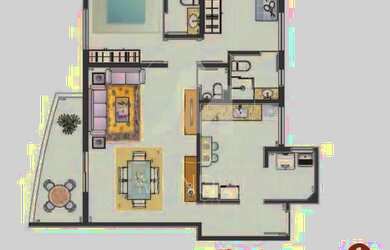 Imagem 5: Apartamento (tipo - padrao) 3 dormitórios/suite, portaria 24 horas, elevador, em condomíni