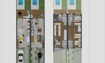 Imagem 6: Casa de condomínio sobrado para venda com 128 metros quadrados com 3 quartos