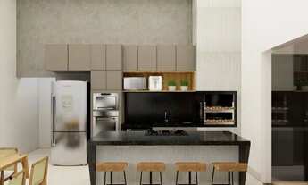 Imagem 2: Casa estilo alto padrão com 3 dormitórios à venda, 160m² por R$ 950.000 - Vida Nova - Uber