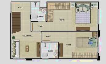 Imagem 7: Sorria Mena Barreto 2 quartos - Centro de Nilópolis - A partir de 220 mil - Use seu FGTS