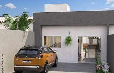 Imagem 2: Casas com 2 dormitórios à venda, 63,58m² por R$ 325.000 - Novo Mundo - Uberlândia/MG