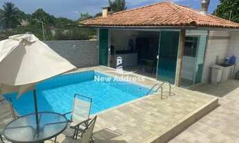 Imagem 6: Casa montada, com área gourmet, piscina e campo, à venda em Setiba - Guarapari