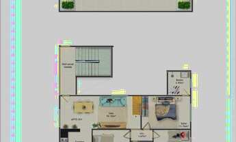 Imagem 2: Cobertura no São Sebastião, em Viçosa-MG