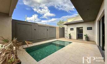 Imagem 4: Casa nova para venda com 2 suítes, cozinha gourmet, piscina no Residencial SetSul II