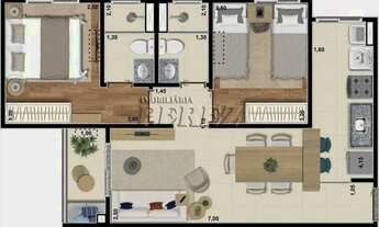 Imagem 2: Apartamento novo para vender e alugar no Condomínio Ever - em frente ao Norte Shopping, Lo