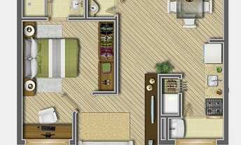 Imagem 2: Apartamento Garden 1 dormitório, 1 vaga - Cidade Baixa