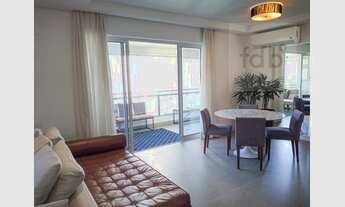 Imagem 5: Lindo apartamento mobiliado para locação, possui 131m² 3 quartos (3 suítes)e 2 vagas ampla