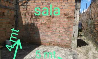 Imagem 6: Casa semi construída próximo ao hospital metropolitano supermercado mateus