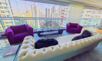 Imagem 5: LUXUOSO APARTAMENTO ALTO PADRÃO 280m 3 SUITES MOBILIADO VARANDA GOURMET VENDA ANALIA FRANC