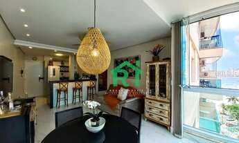 Imagem 1: Apartamento com 2 dormitórios à venda, 58 m² por R$ 410.000,00 - Pitangueiras - Guarujá/SP