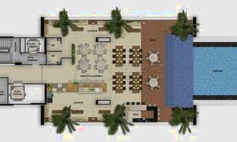 Imagem 5: Flat para venda tem 40 metros quadrados com 1 quarto em Boa Vista - Recife - PE