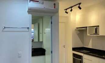 Imagem 5: Apartamento para aluguel possui 30 metros quadrados com 1 quarto todo mobiliado